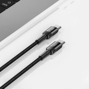 Tech-Protect UltraBoost Evo USB-C / USB-C PD cable 100W 5A 0.5m - juodos spalvos - Image 4