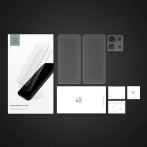Tech-Protect Supreme Set for Xiaomi Redmi Note 13 Pro 5G / Poco X6 5G 2x Apsauginis stiklas for Display / Apsauginis stiklas for Camera - Image 5