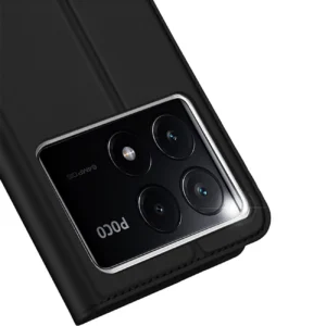 Dux Ducis Skin Pro dėklas skirtas Xiaomi Poco X6 Pro 5G / Redmi K70E su flap and card slot - juodos spalvos - Image 4