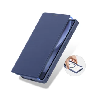 Dux Ducis Skin X Pro dėklas skirtas Samsung Galaxy S25 Ultra su MagSafe and wallet - blue - Image 6