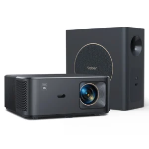Yaber K2s Pro LCD FullHD 1080p Multimedia Projektorius su JBL kolonėlėmis and Subwoofer - juodos spalvos