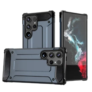 Hybrid Armor Dėklas skirtas Samsung Galaxy S25 Edge - Blue