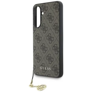 Guess 4G Charms Collection dėklas skirtas Samsung Galaxy A36 rudos spalvos - Image 5