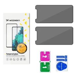 Wozinsky Privacy Glass Apsauginis stiklas for Xiaomi Redmi Note 14 5G / Note 14 4G, 2-pack - Image 2