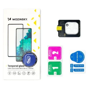 Wozinsky Full Camera Glass for Xiaomi Redmi 14C 5G, 2-pack - Image 3