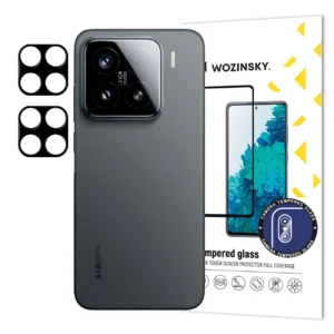 Wozinsky Full Camera Glass Apsauginis stiklas for Xiaomi Redmi Note 14S, 2-Pack