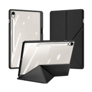 Dux Ducis Magi dėklas su Stylus laikikliu skirtas Samsung Galaxy Tab S10 FE/S9/S9 FE - juodos spalvos - Image 2