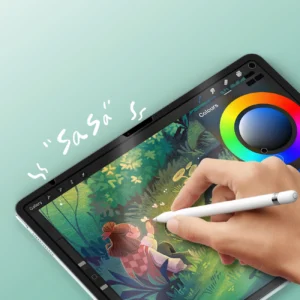 Dux Ducis Naad Paperlike Matte Screen Protector skirtas iPad Air 13" (2024/2025) - with Black Frame - Image 6