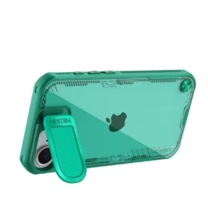 Nillkin Iceblade Prop dėklas su Lens dėklas and Stand skirtas Apple iPhone 16e - žalios spalvos - Image 5