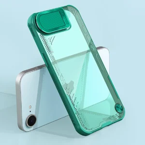 Nillkin Iceblade Prop dėklas su Lens dėklas and Stand skirtas Apple iPhone 16e - žalios spalvos - Image 8
