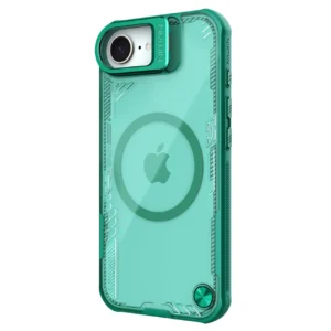 Nillkin Iceblade Prop Magnetic dėklas su Stand skirtas Apple iPhone 16e - žalios spalvos - Image 3