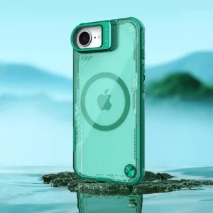 Nillkin Iceblade Prop Magnetic dėklas su Stand skirtas Apple iPhone 16e - žalios spalvos - Image 6