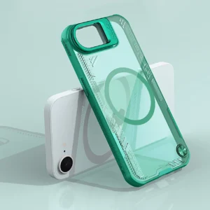Nillkin Iceblade Prop Magnetic dėklas su Stand skirtas Apple iPhone 16e - žalios spalvos - Image 8