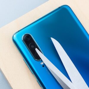3MK kameros apsauga skirta Huawei P30 Hybrid Glass for Camera Lens, 4 vnt - Image 3