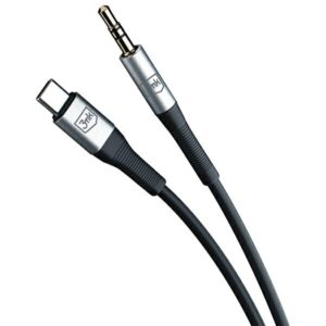 3MK kabelis AUX USB-C - Jack 3,5 mm 1m - Image 4