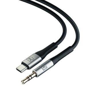 3MK kabelis AUX USB-C - Jack 3,5 mm 1m - Image 9