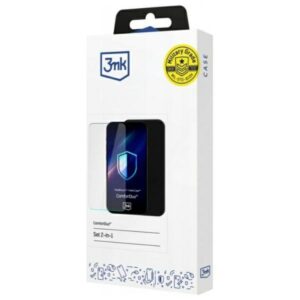3MK ComfortDuo Clear Samsung A16 apsauginis stiklas + dėklas skaidrus rinkinys 2in1