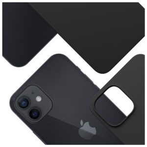 Dėklas 3MK Hardy MagSilicone skirtas Apple iPhone 12 juodos spalvos - Image 4