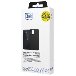 Dėklas 3MK Hardy MagSilicone skirtas Apple iPhone 12 juodos spalvos - Image 8