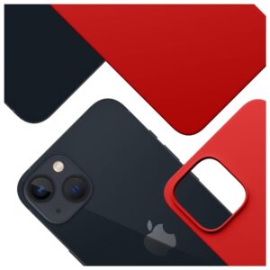 Dėklas 3MK Hardy MagSilicone skirtas Apple iPhone 13 raudonos spalvos - Image 8