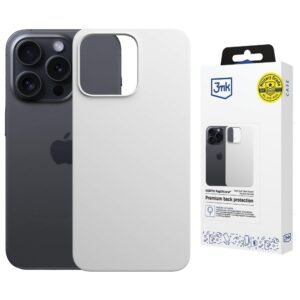 Dėklas 3MK Hardy MagSilicone skirtas Apple iPhone 13 Pro sidabro spalvos