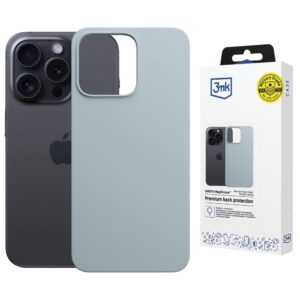 Dėklas 3MK Hardy MagSilicone skirtas Apple iPhone 13 Pro Max mėlynos spalvos