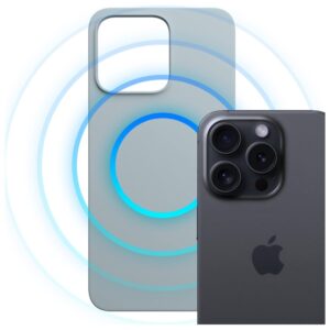 Dėklas 3MK Hardy MagSilicone skirtas Apple iPhone 13 Pro Max mėlynos spalvos - Image 3