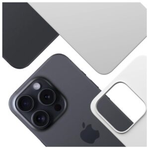Dėklas 3MK Hardy MagSilicone skirtas Apple iPhone 13 Pro Max sidabro spalvos - Image 8