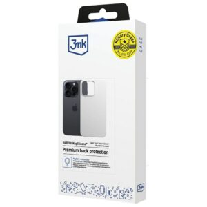 Dėklas 3MK Hardy MagSilicone skirtas Apple iPhone 13 Pro Max sidabro spalvos - Image 9