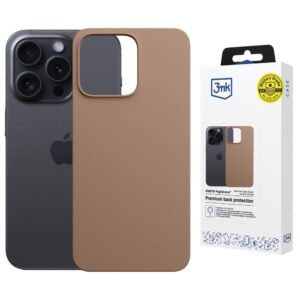 Dėklas 3MK Hardy MagSilicone skirtas Apple iPhone 14 Pro aukso spalvos