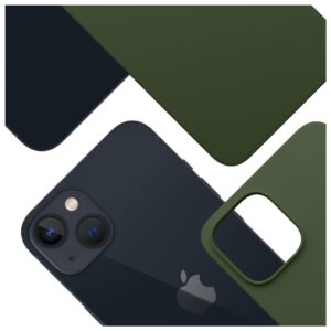 Dėklas 3MK Hardy MagSilicone skirtas Apple iPhone 15 žalios spalvos - Image 8