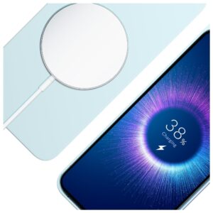 Dėklas 3MK Hardy MagSilicone skirtas Apple iPhone 15 mėlynos spalvos - Image 5