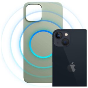 Dėklas 3MK Hardy MagSilicone skirtas Apple iPhone 15 žalios spalvos - Image 3