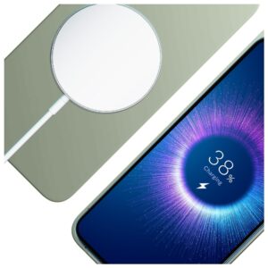 Dėklas 3MK Hardy MagSilicone skirtas Apple iPhone 15 žalios spalvos - Image 5