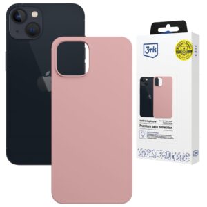 Dėklas 3MK Hardy MagSilicone skirtas Apple iPhone 15 rožinės spalvos