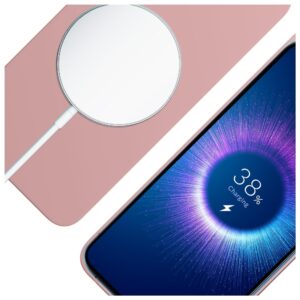 Dėklas 3MK Hardy MagSilicone skirtas Apple iPhone 15 rožinės spalvos - Image 5