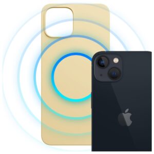 Dėklas 3MK Hardy MagSilicone skirtas Apple iPhone 15 geltonos spalvos - Image 3