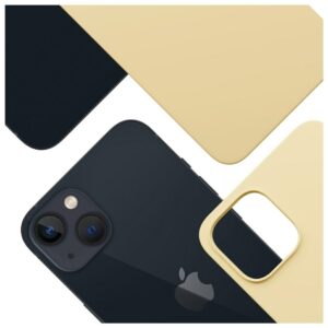 Dėklas 3MK Hardy MagSilicone skirtas Apple iPhone 15 geltonos spalvos - Image 9