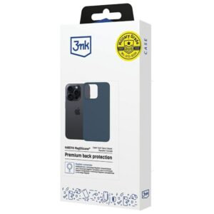 Dėklas 3MK Hardy MagSilicone skirtas Apple iPhone 15 Pro mėlynos spalvos - Image 9