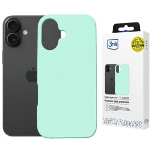 Dėklas 3MK Hardy MagSilicone skirtas Apple iPhone 16 mėlynos spalvos