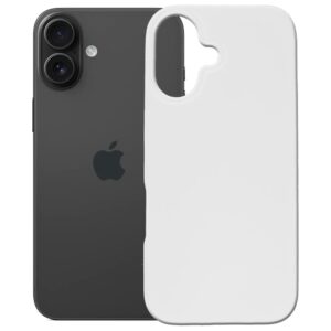 Dėklas 3MK Hardy MagSilicone skirtas Apple iPhone 16 baltos spalvos - Image 4
