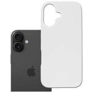 Dėklas 3MK Hardy MagSilicone skirtas Apple iPhone 16 baltos spalvos - Image 5