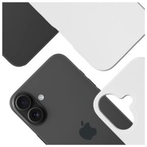Dėklas 3MK Hardy MagSilicone skirtas Apple iPhone 16 baltos spalvos - Image 6