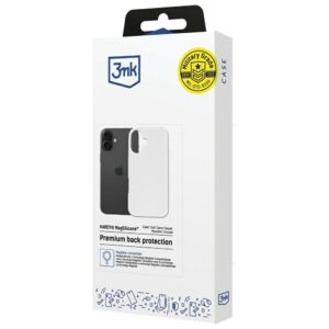 Dėklas 3MK Hardy MagSilicone skirtas Apple iPhone 16 baltos spalvos - Image 7