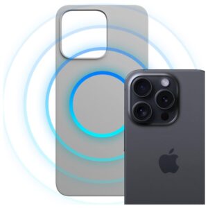Dėklas 3MK Hardy MagSilicone skirtas Apple iPhone 16 Pro titano spalvos - Image 3