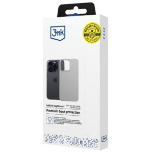 Dėklas 3MK Hardy MagSilicone skirtas Apple iPhone 16 Pro titano spalvos - Image 9