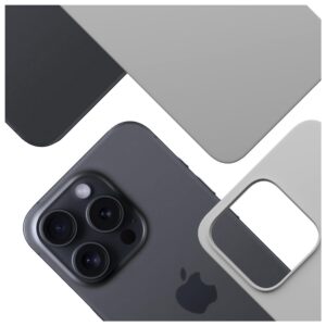 Dėklas 3MK Hardy MagSilicone skirtas Apple iPhone 16 Pro Max titano spalvos - Image 8