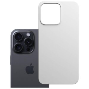 Dėklas 3MK Hardy MagSilicone skirtas Apple iPhone 16 Pro Max baltos spalvos - Image 5