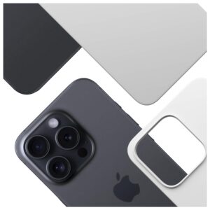 Dėklas 3MK Hardy MagSilicone skirtas Apple iPhone 16 Pro Max baltos spalvos - Image 6