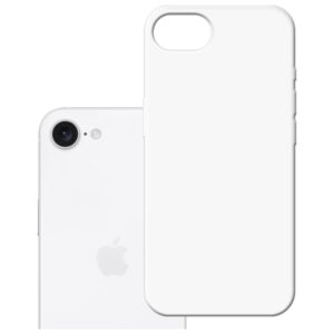 Dėklas 3MK Hardy MagSilicone skirtas Apple iPhone 16e baltos spalvos - Image 5